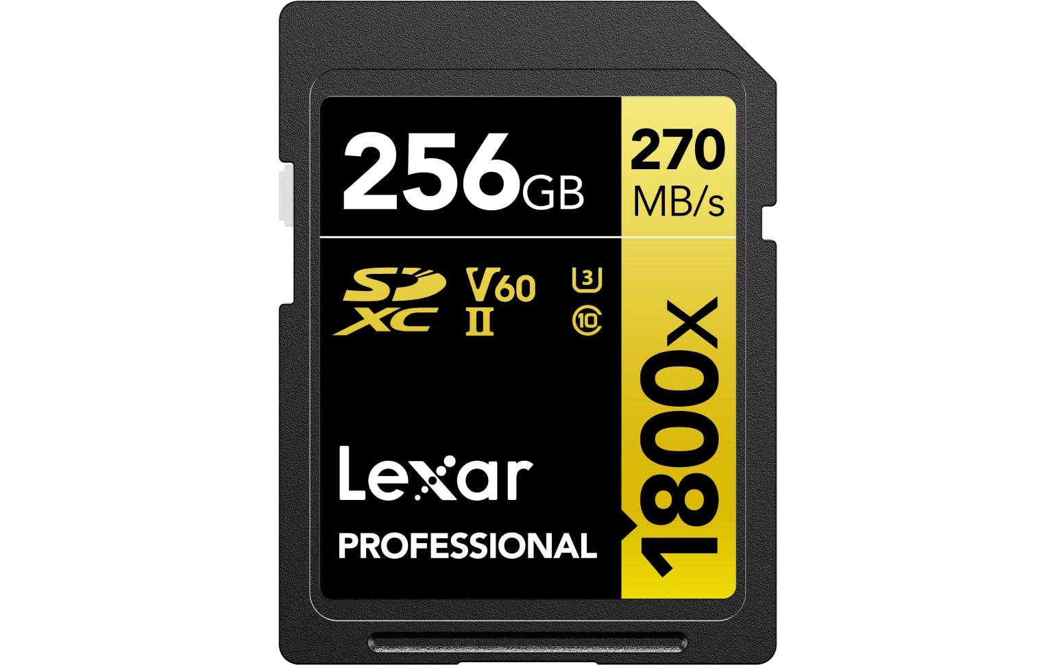 Lexar Professional SDXC 1800x UHS-II 256GB