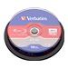 Verbatim - 10 x BD-RE - 25 GB 2x - Spindel