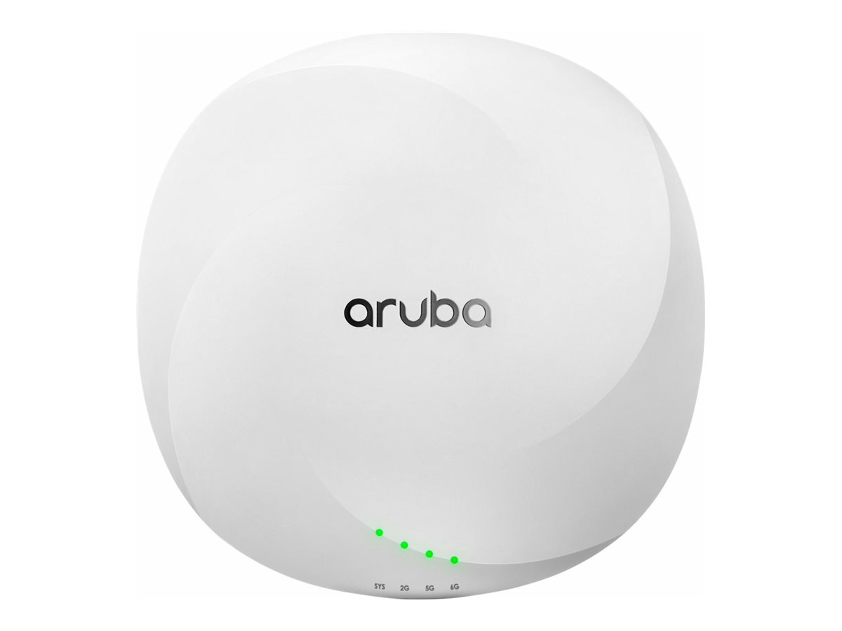 HPE Aruba Networking AP-635 (RW) - Campus - Accesspoint - Wi-Fi 6 - ZigBee, Bluetooth, Wi-Fi 6E - 2.4 GHz, 5 GHz, 6 GHz Deckenmo