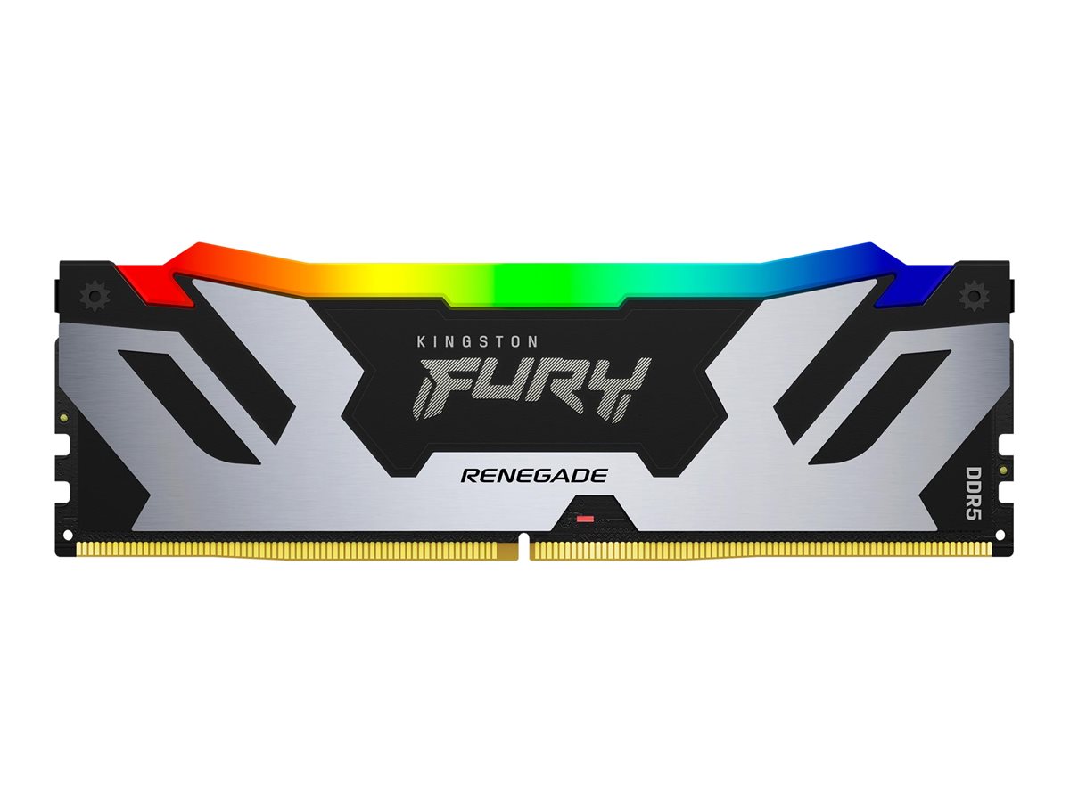 Kingston FURY Renegade RGB - DDR5 - Modul - 24 GB: 1 x 24 GB - DIMM 288-PIN - 7200 MHz / PC5-57600