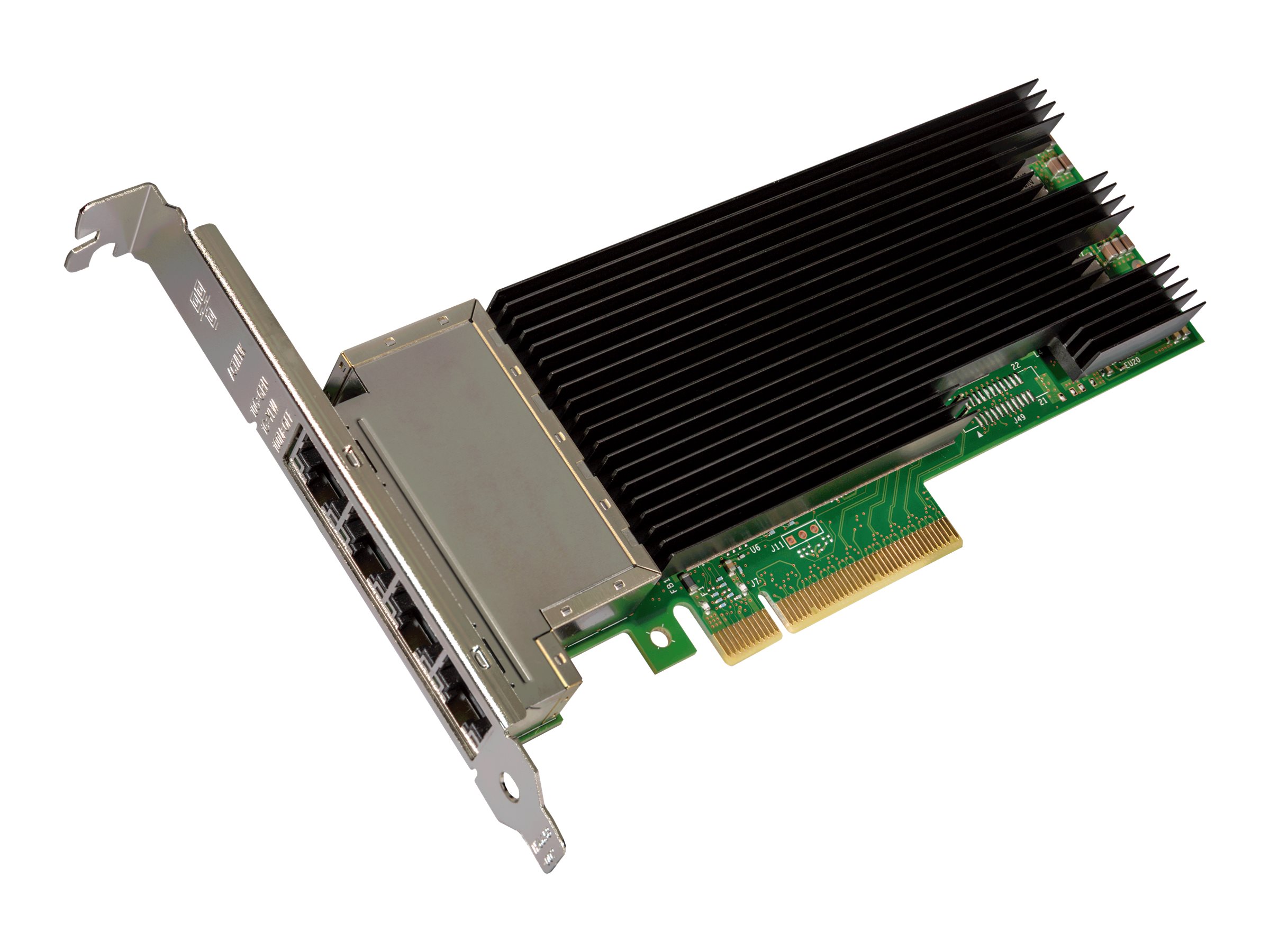 Intel Ethernet Converged Network Adapter X710-T4 - Netzwerkadapter - PCIe 3.0 x8 Low-Profile - 10Gb Ethernet x 4