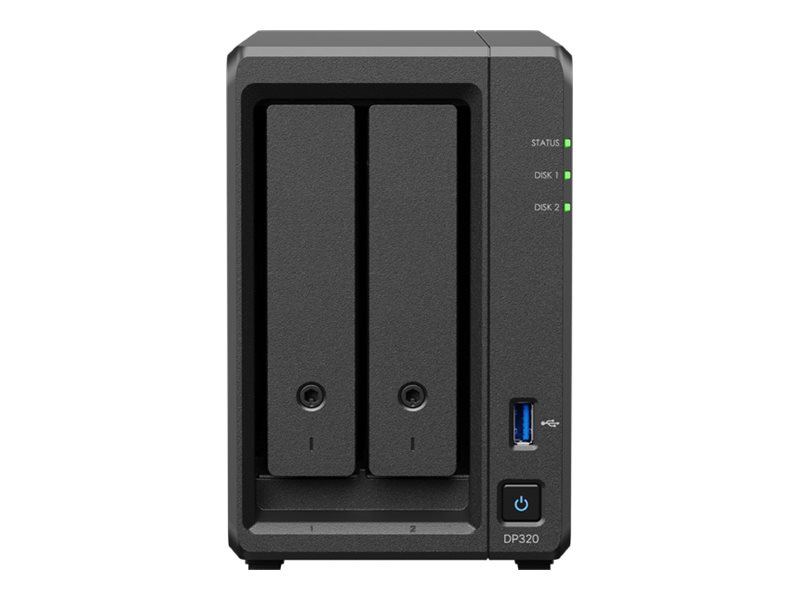 Synology ActiveProtect Appliance DP320 - NAS-Server - 16 TB - HDD 8 TB x 2 - RAID 1 - RAM 8 GB