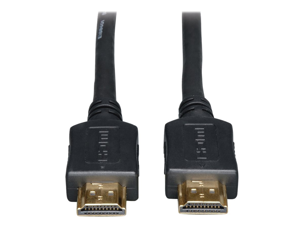 Eaton Tripp Lite Series High-Speed HDMI Cable, Digital Video with Audio (M/M), Black, 50 ft. (15.24 m) - HDMI-Kabel - HDMI mnnl