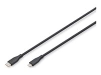 ASSMANN - Lightning-Kabel - 24 pin USB-C mnnlich zu Lightning mnnlich - 2 m - einzeln geschirmt - MFI-zertifiziert