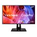 ViewSonic VP2768a-4K - LED-Monitor mit CH Garantie - 1 Anschlsse - 68.5 cm (27