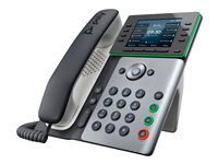 Poly Edge E300 - VoIP-Telefon mit Rufnummernanzeige/Anklopffunktion - dreiweg Anruffunktion - SIP, SDP