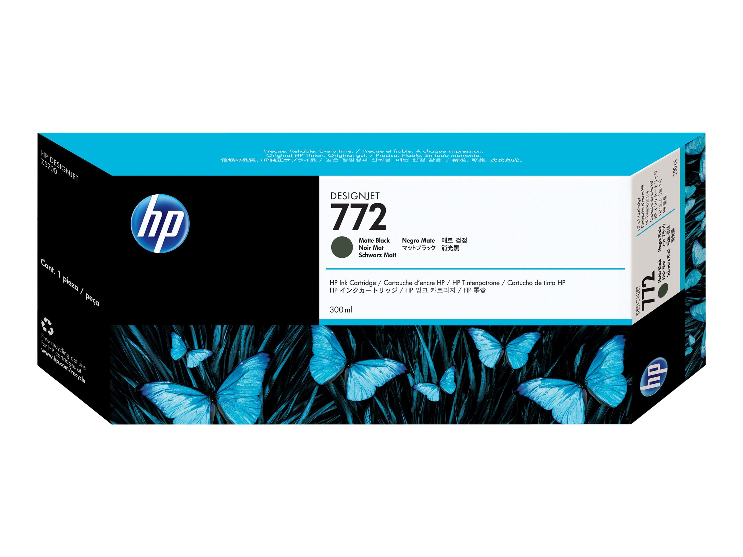 HP 772 - 300 ml - mattschwarz - original - DesignJet - Tintenpatrone