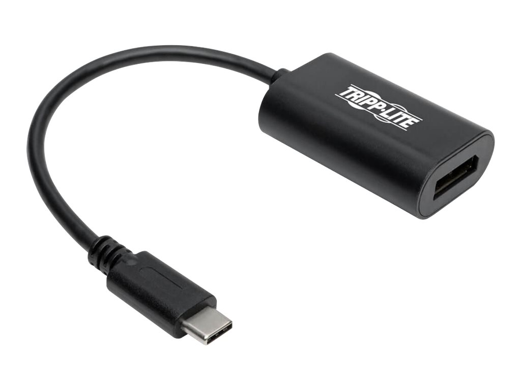 Tripp Lite USB C to DisplayPort Video Adapter Converter 4K x 2K @ 60Hz, Black, USB Type C to DP, USB-C, USB Type-C 6in - Externe