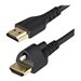 StarTech.com 2m High Speed HDMI Kabel - 4K 60Hz HDR - HDMI-2.0-Monitorkabel mit Verriegelungsschraube fr sichere Verbindung - H