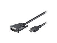 M-CAB - Adapterkabel - HDMI mnnlich zu DVI-D mnnlich - 3 m - Schwarz