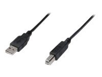 ASSMANN - USB-Kabel - USB (M) zu USB Typ B (M) - USB 2.0 - 50 cm - Schwarz