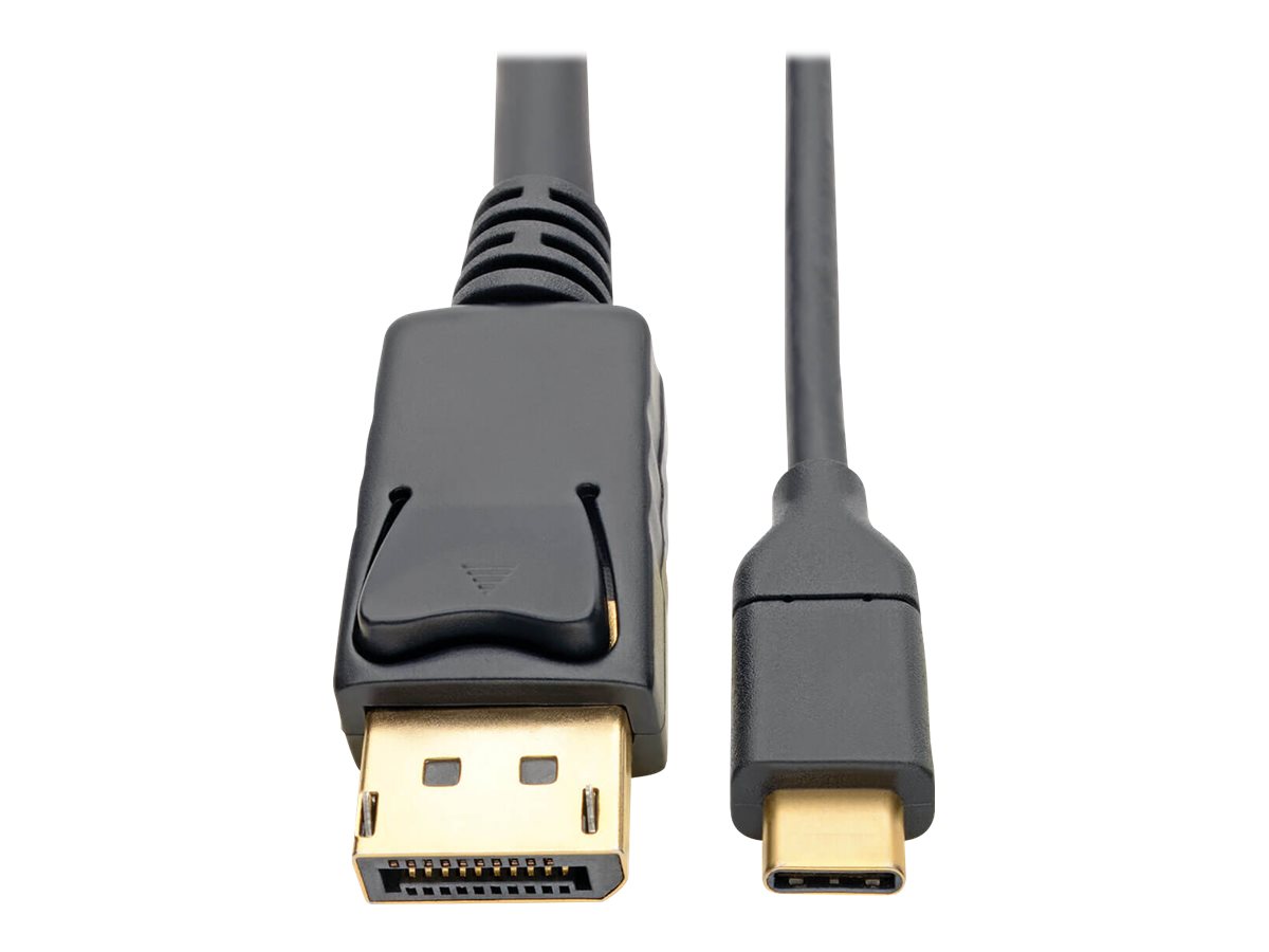 Tripp Lite USB-C to DisplayPort Cable, 4K @ 60Hz, Thunderbolt 3, USB Type C, USB-C, USB Type-C, 6' 6ft. - Adapterkabel - 24 pin 
