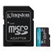 Kingston Canvas Go! Plus - Flash-Speicherkarte (microSDXC-an-SD-Adapter inbegriffen) - 1 TB - A2 / Video Class V30 / UHS-I U3 / 