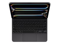 Apple Magic Keyboard - Tastatur und Foliohlle - mit Trackpad - hinterleuchtet - Apple Smart connector - QWERTY