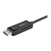 StarTech.com 6ft (2m) USB C to DisplayPort 1.2 Cable 4K 60Hz, Bidirectional DP to USB-C or USB-C to DP Reversible Video Adapter 