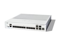 Cisco Catalyst 1300-12XS - Switch - L3 - Smart - 12 x 10GBase-X + 2 x combo 10 Gigabit SFP+/RJ-45 - an Rack montierbar