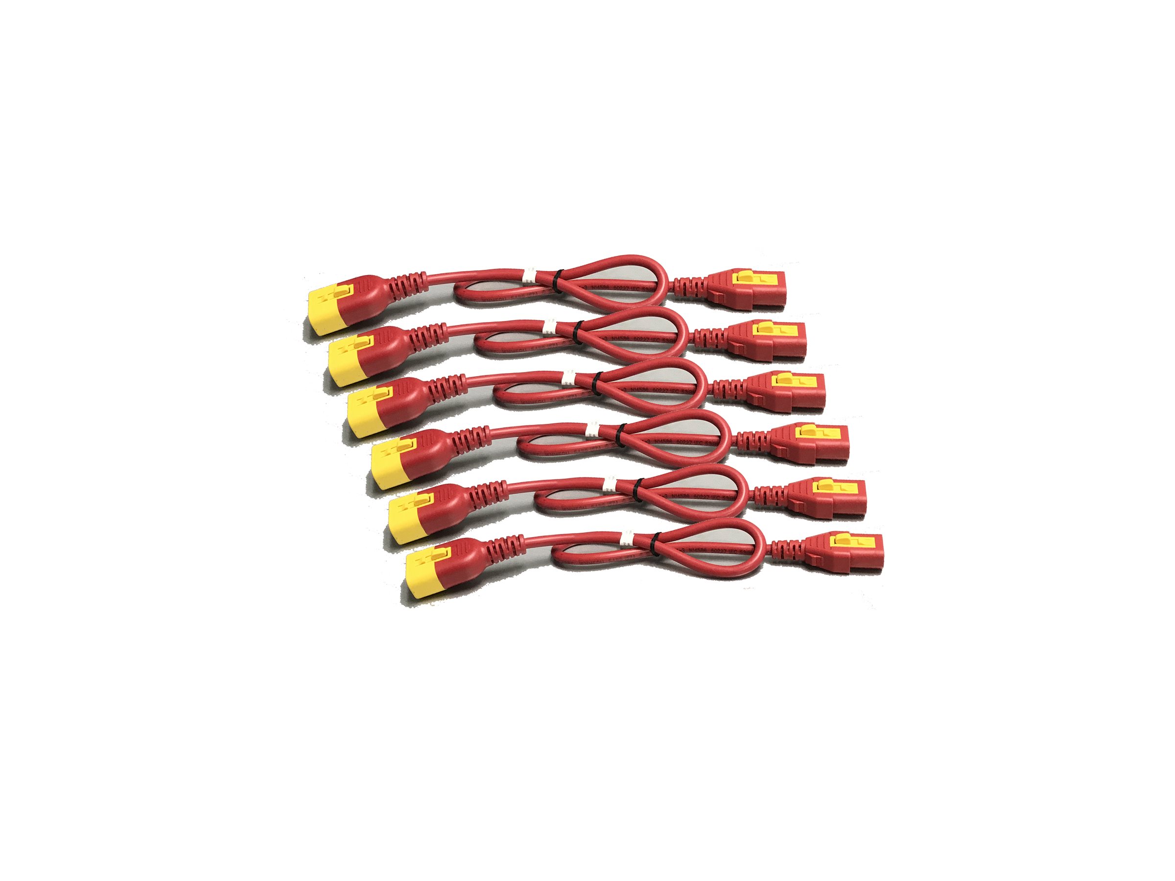 APC - Stromkabelkit - power IEC 60320 C13 zu IEC 60320 C14 - 10 A - 1.8 m - Rot