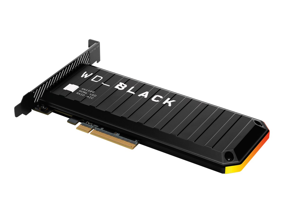 WD_BLACK AN1500 WDS400T1X0L-00AUJ0 - SSD - 4 TB - intern - PCIe-Karte (PCIe-Karte) - PCIe 3.0 x8 (NVMe)