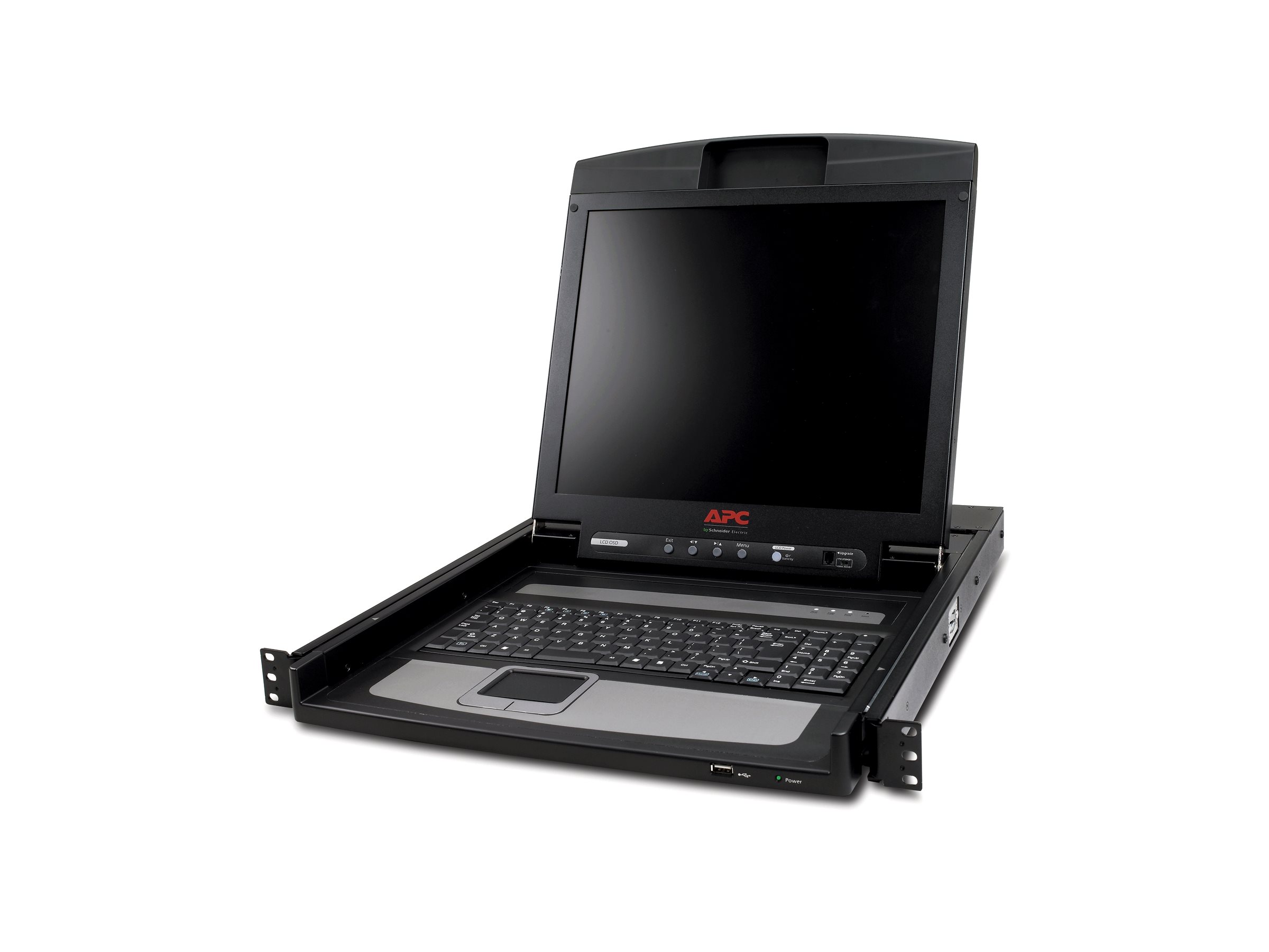 APC LCD Console - KVM-Konsole - 43.2 cm (17