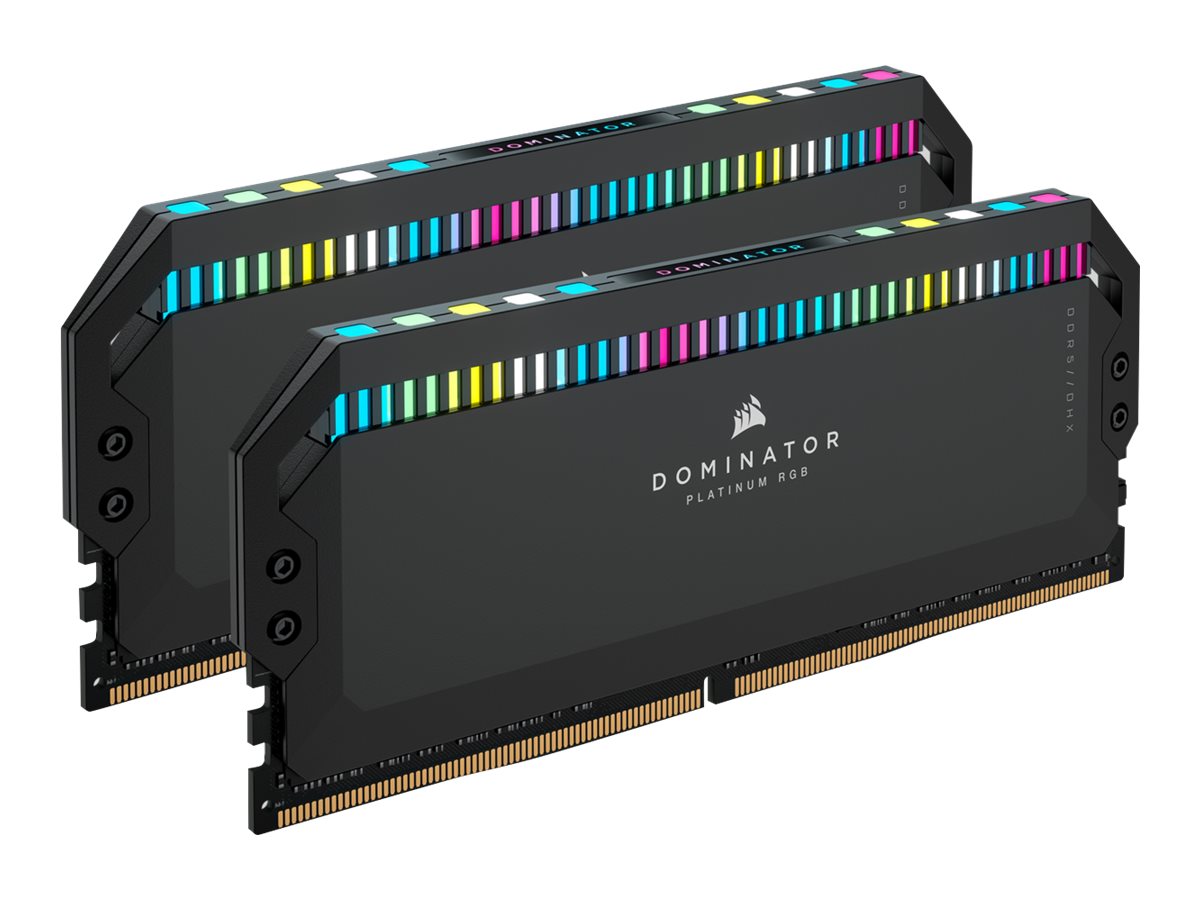 CORSAIR Dominator Platinum RGB - DDR5 - Kit - 64 GB: 2 x 32 GB - DIMM 288-PIN - 6000 MHz / PC5-48000