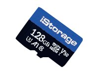 iStorage - Flash-Speicherkarte - 128 GB - A1 / Video Class V30 / UHS-I U3 / Class10 - microSDHC