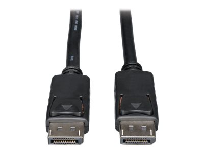Eaton Tripp Lite Series DisplayPort Cable with Latching Connectors, 4K 60 Hz (M/M), Black, 15 ft. (4.57 m) - DisplayPort-Kabel -