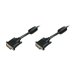 DIGITUS - DVI-Kabel - Dual Link - DVI-D (M) zu DVI-D (M) - 5 m - geformt, Daumenschrauben