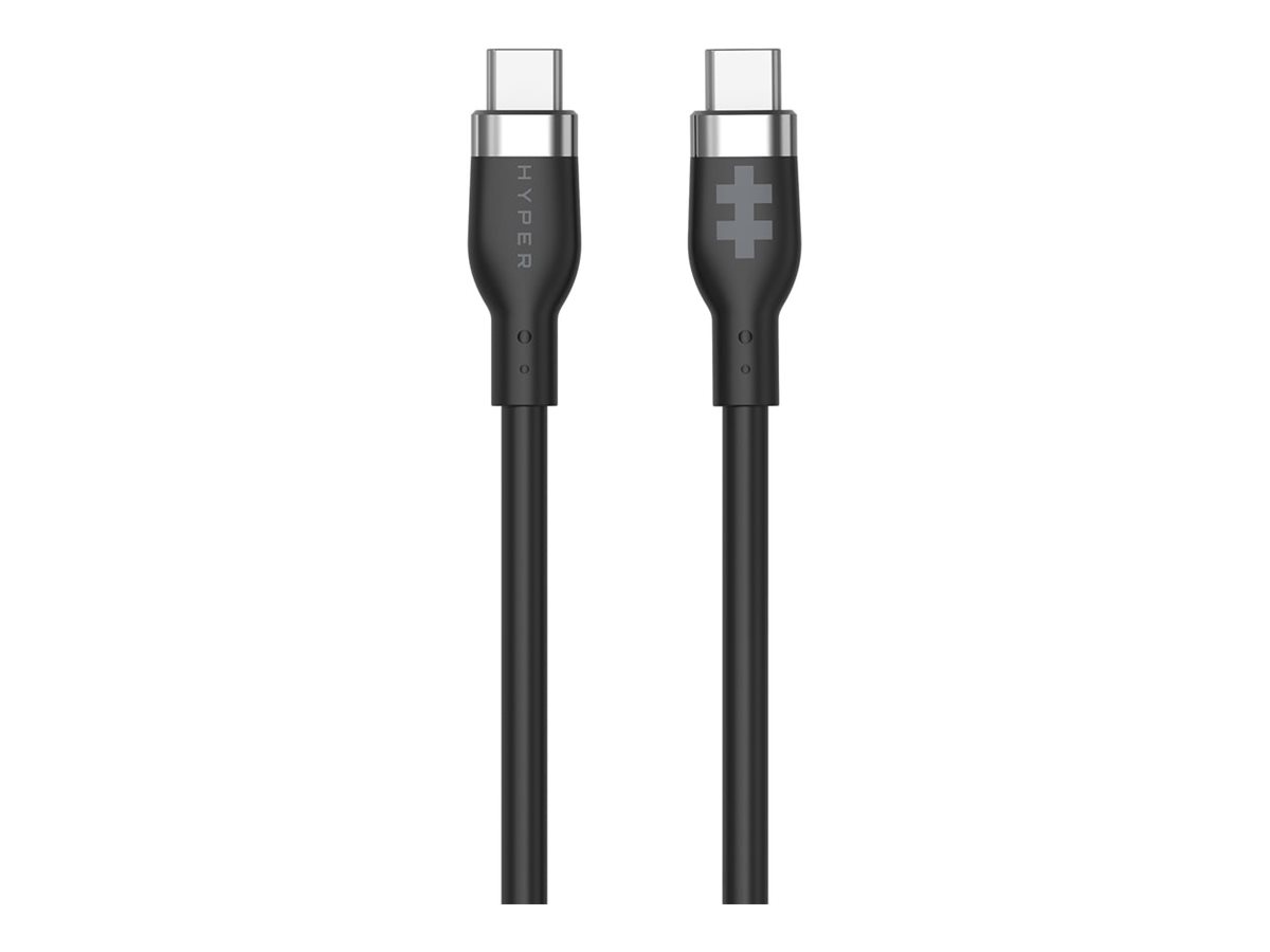 HyperJuice - USB-Kabel - 24 pin USB-C (M) zu 24 pin USB-C (M) - USB 2.0 - 1.5 m - USB Power Delivery (60W), Baureihe mit erweite