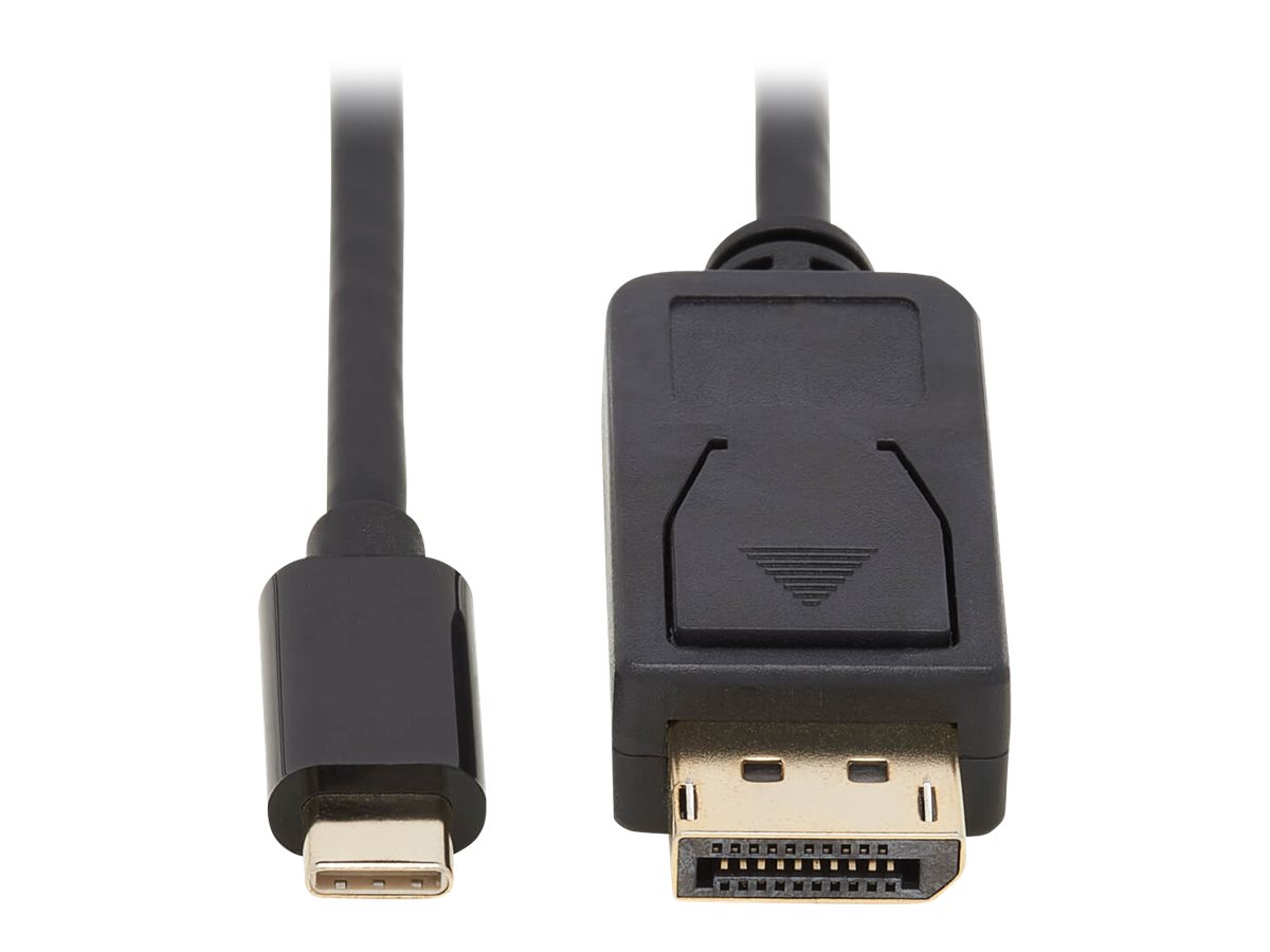 Eaton Tripp Lite Series USB-C to DisplayPort Bi-Directional Active Adapter Cable (M/M), 4K 60 Hz, HDR, Locking DP Connector, 6 f
