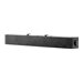 HP S101 - Soundbar - fr Monitor - 2.5 Watt - Schwarz (Grill Farbe - Schwarz)