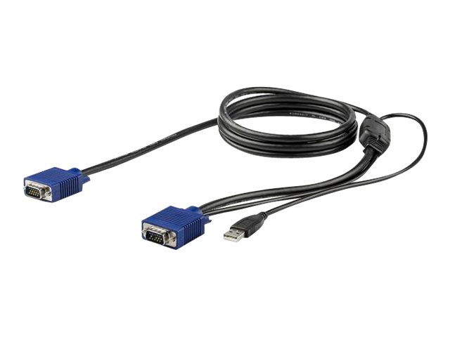 StarTech.com 6 ft. (1.8 m) USB KVM Cable for StarTech.com Rackmount Consoles - VGA and USB KVM Console Cable (RKCONSUV6) - Video