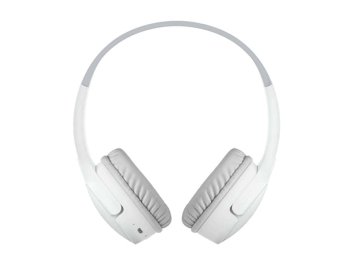Belkin SoundForm Mini - Kopfhrer mit Mikrofon - On-Ear - Bluetooth - kabellos - 3,5 mm Stecker