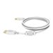 Vision Techconnect 2 - USB-Kabel - USB Typ B (M) zu USB (M) - USB 2.0 - 5 m - weiss