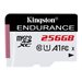 Kingston High Endurance - Flash-Speicherkarte - 256 GB - A1 / UHS-I U1 / Class10 - microSDXC UHS-I U1