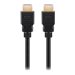 M-CAB - Ultra High Speed - HDMI-Kabel - HDMI mnnlich zu HDMI mnnlich - 50 cm - Schwarz