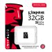 Kingston Industrial - Flash-Speicherkarte (microSDHC/SD-Adapter inbegriffen) - 32 GB - A1 / Video Class V30 / UHS-I U3 / Class10