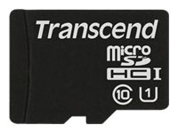 Transcend - Flash-Speicherkarte - 16 GB - UHS Class 1 / Class10 - microSDHC