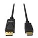 VISION - Adapterkabel - DisplayPort mnnlich zu HDMI mnnlich - 2 m - Schwarz - 4K Untersttzung