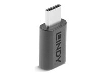 Lindy - USB-Adapter - Micro-USB Type B (W) zu 24 pin USB-C (M) - USB 2.0