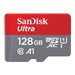 SanDisk Ultra - Flash-Speicherkarte (microSDXC-an-SD-Adapter inbegriffen) - 128 GB - A1 / UHS Class 1 / Class10 - microSDXC UHS-