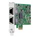 HPE 332T - Netzwerkadapter - PCIe 2.0 Low-Profile - Gigabit Ethernet x 2 - fr ProLiant DL360 Gen10, DL388p Gen8