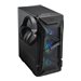 ASUS TUF Gaming GT301 - Tower - ATX - Seitenteil mit Fenster (gehrtetes Glas) - Schwarz - USB/Audio