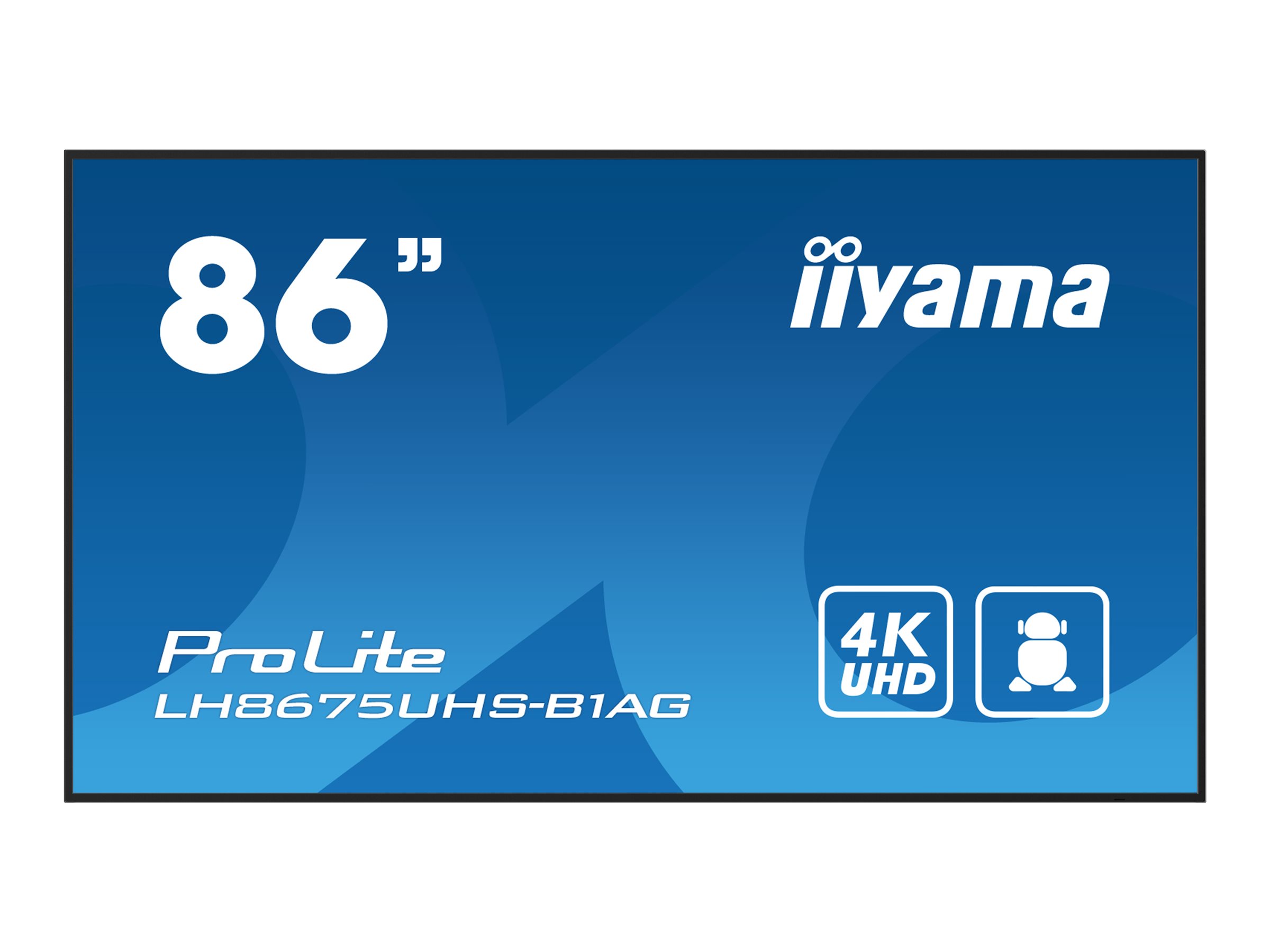 iiyama ProLite LH8675UHS-B1AG - 218 cm (86