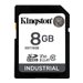 Kingston Industrial - Flash-Speicherkarte - 8 GB - A1 / Video Class V30 / UHS-I U3 / Class10 - microSDHC UHS-I