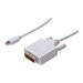 ASSMANN - DisplayPort-Kabel - Dual Link - Mini DisplayPort (M) zu DVI-D (M) - 2 m - geformt, Daumenschrauben