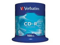 Verbatim - 100 x CD-R - 700 MB (80 Min) 52x - Spindel