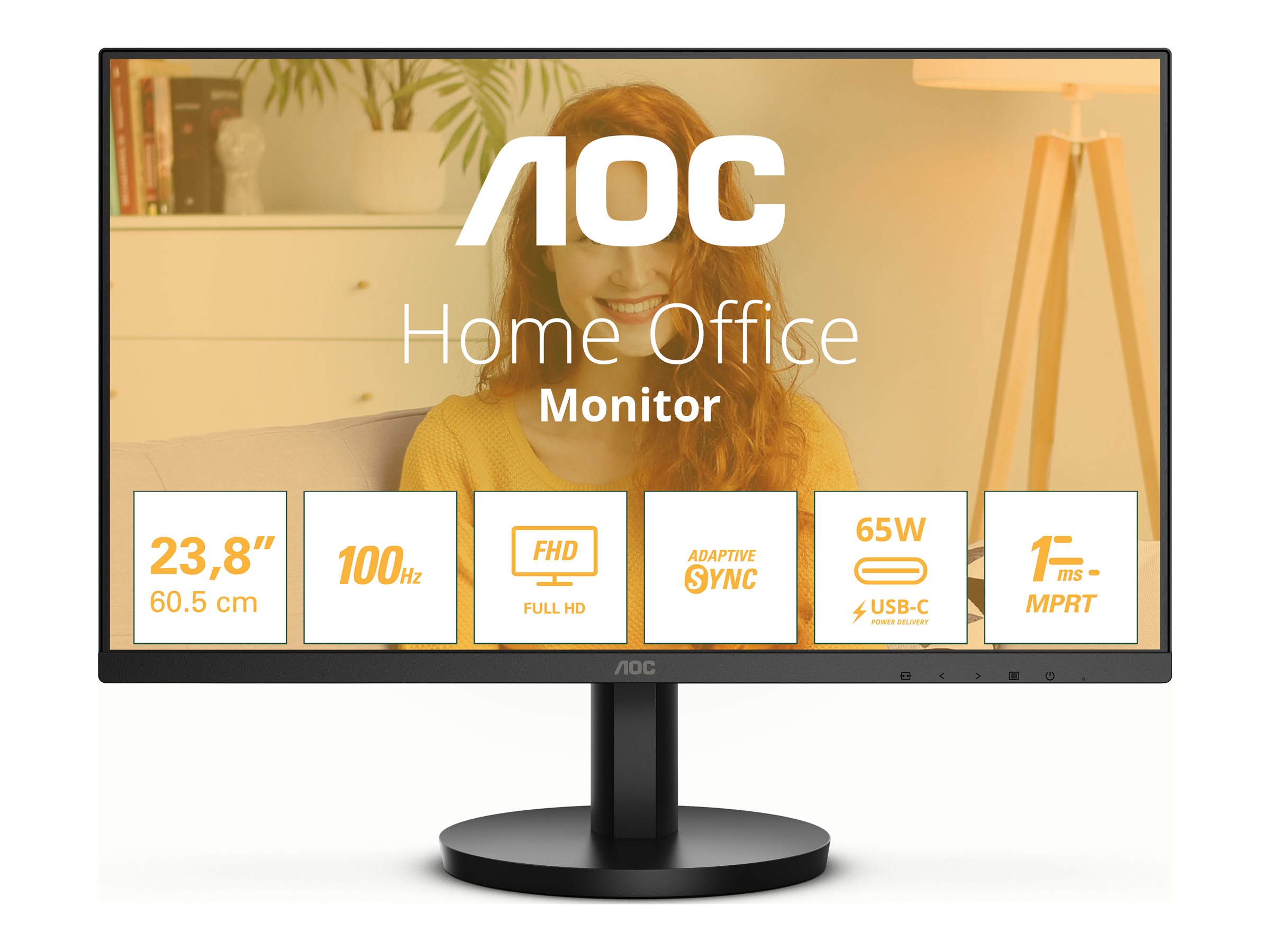 AOC Basic-line 24B3CA2 - B3 Series - LED-Monitor mit CH Garantie - 61 cm (24