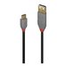 Lindy Anthra Line - USB-Kabel - 24 pin USB-C (M) zu USB Typ A (M) - USB 2.0 - 1 m - rund