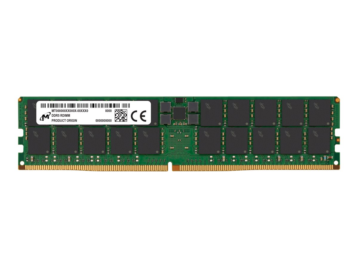 Micron - DDR5 - Modul - 64 GB - DIMM 288-PIN - 4800 MHz / PC5-38400