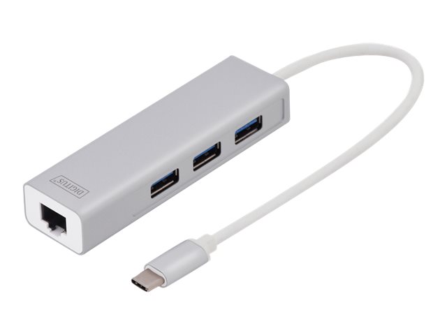 DIGITUS - Dockingstation - USB-C - 1GbE